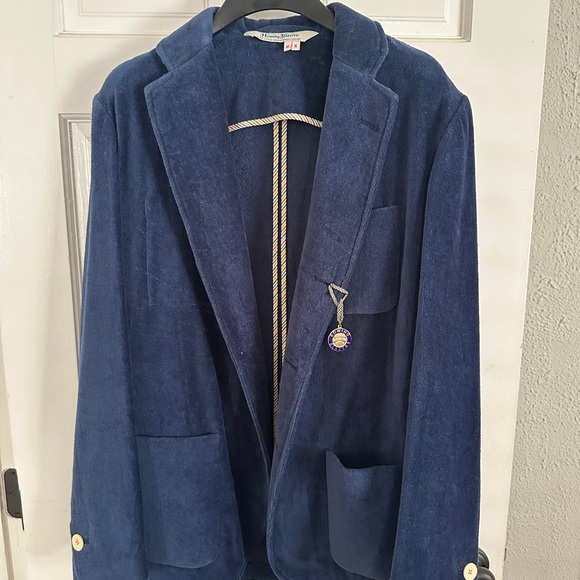 Rowing Blazers Navy Single Breasted Jacket 40R - Picture 1 of 14